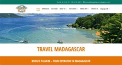 Desktop Screenshot of boogiepilgrim-madagascar.com